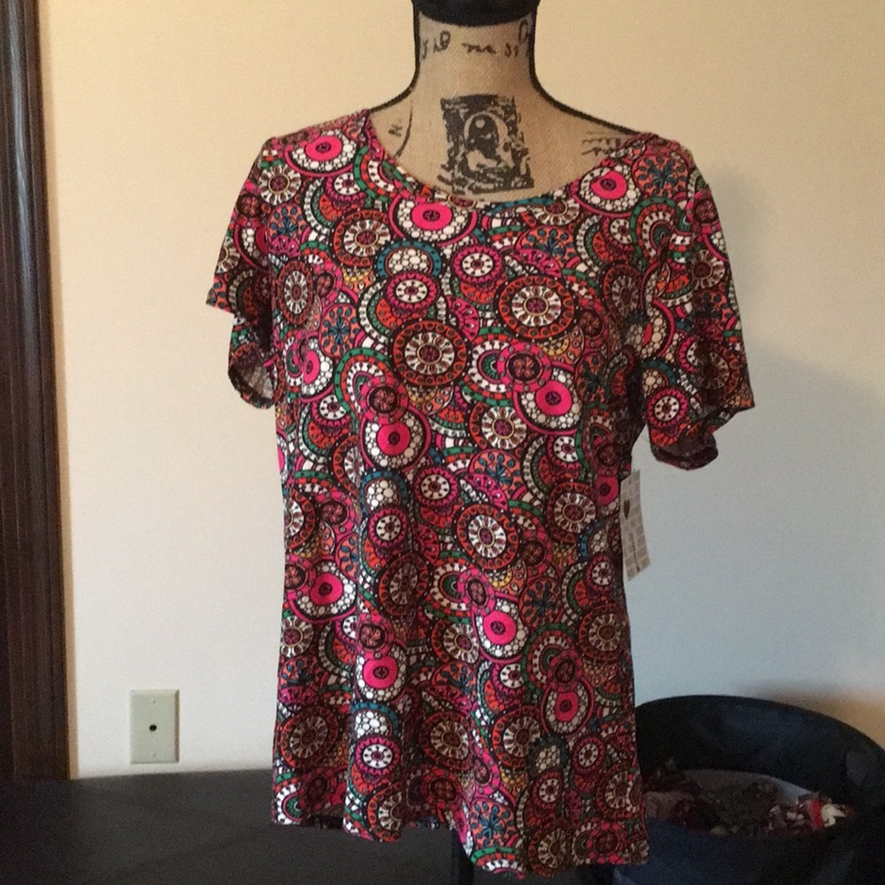 LuLaRoe Classic T in Large Leggings Material